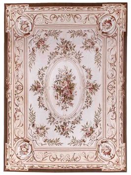 Mihran-Alfombra-AUBUSSON 2393 BEIGE 270X370-Unica-0